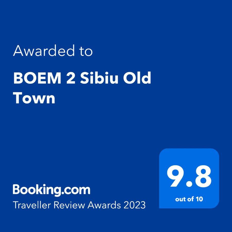 Boem 2 Sibiu Old Town Appartement Buitenkant foto